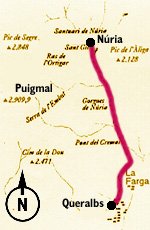 Mapa de la ruta